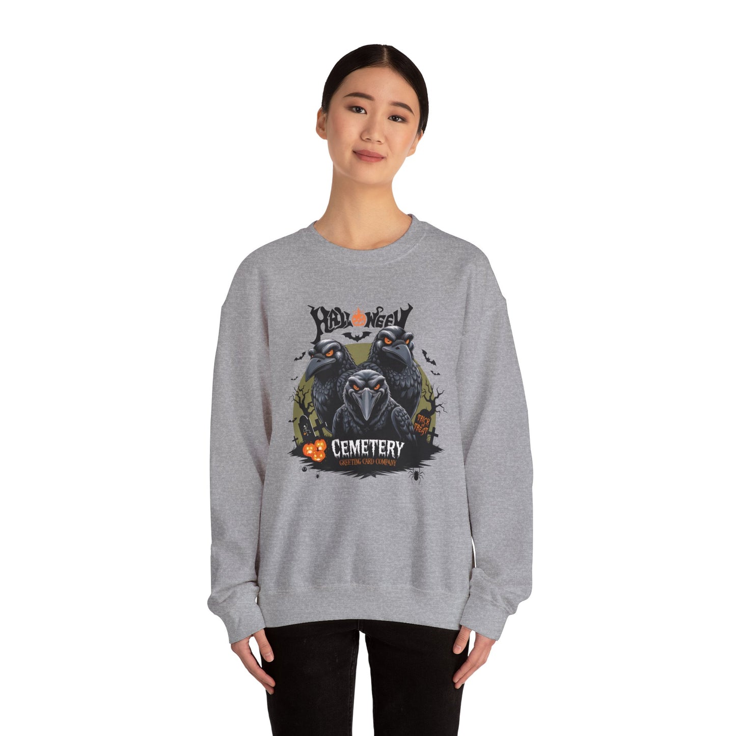 "Cemetery Greeting Card Company" Sweatshirt