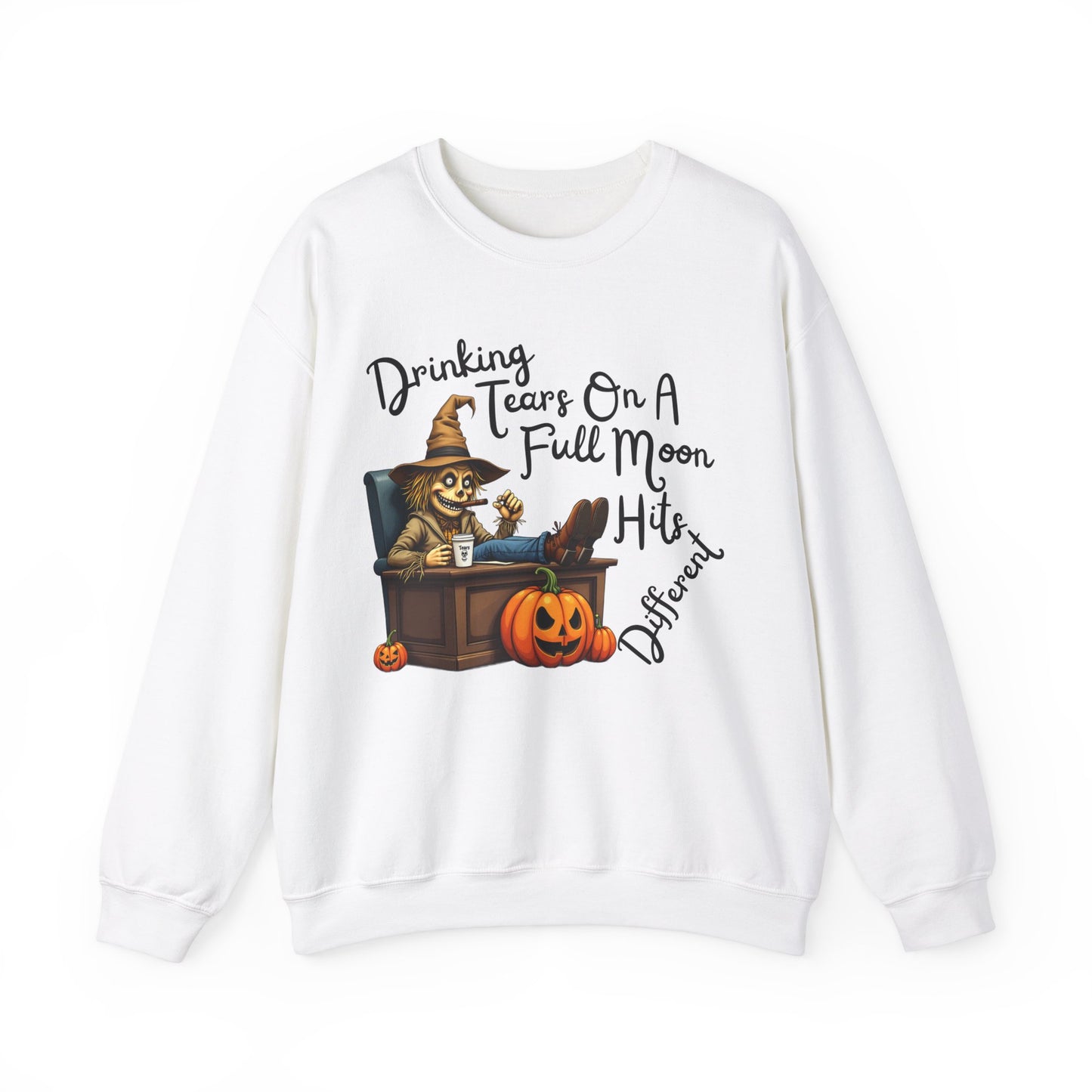 "Drinking Tears On A Full Moon" Sweatshirt