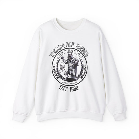 "Werewolf Union, Fur Trading" Sweatshirt