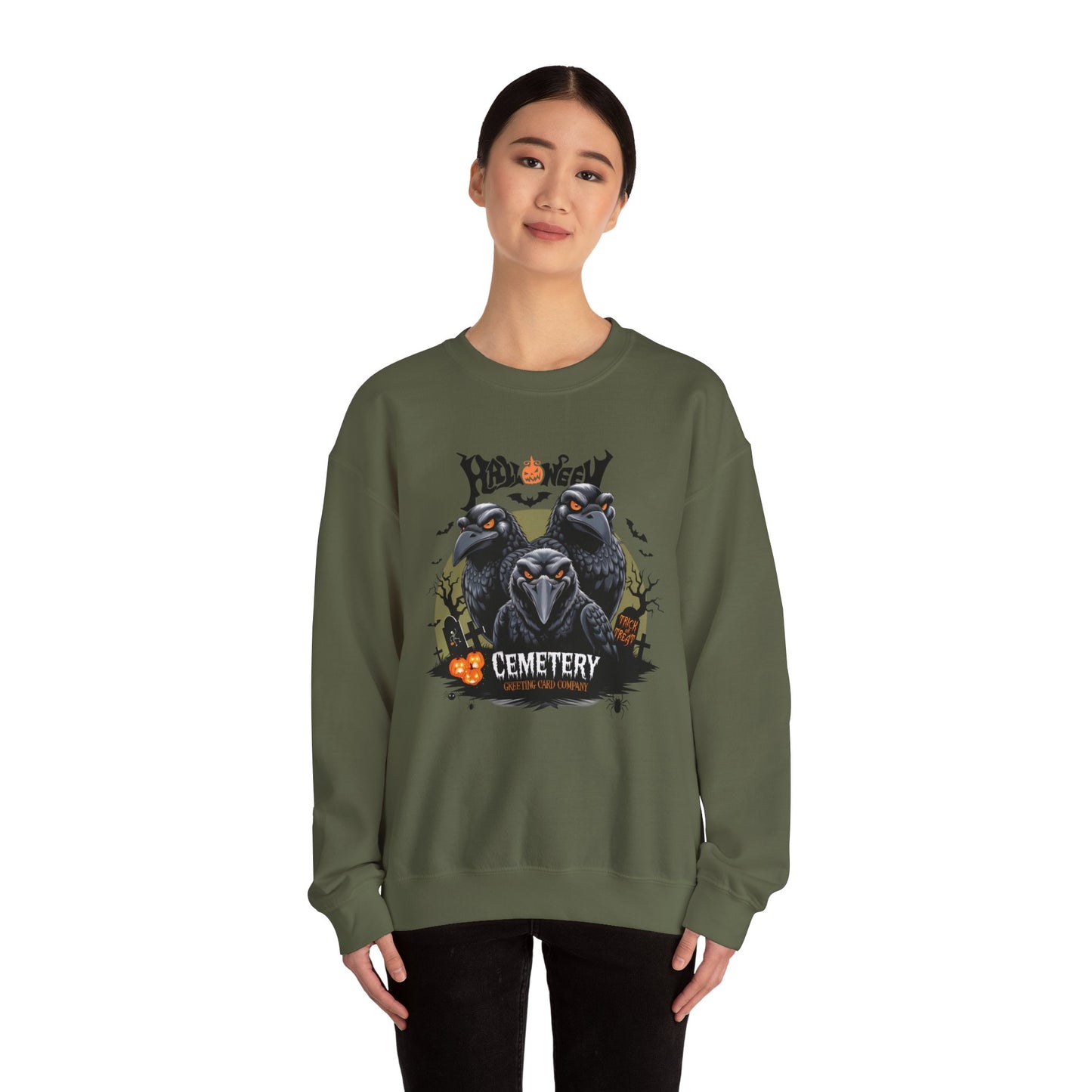 "Cemetery Greeting Card Company" Sweatshirt