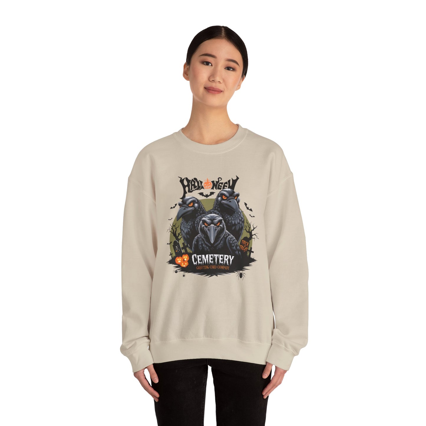 "Cemetery Greeting Card Company" Sweatshirt