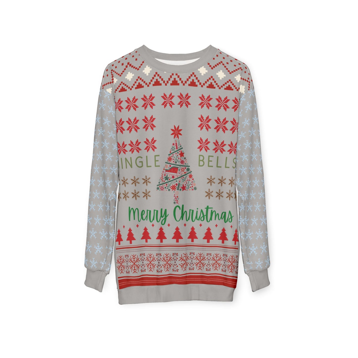 "Jungle Bells"  Ugly Christmas Unisex Sweater