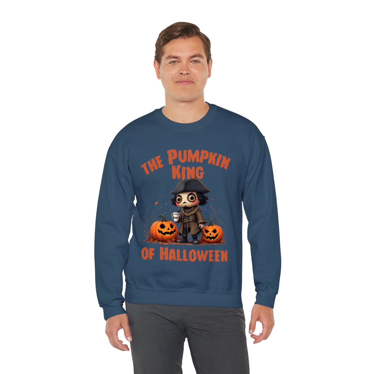 The Pumpkin King Of Halloween Sweatshirt