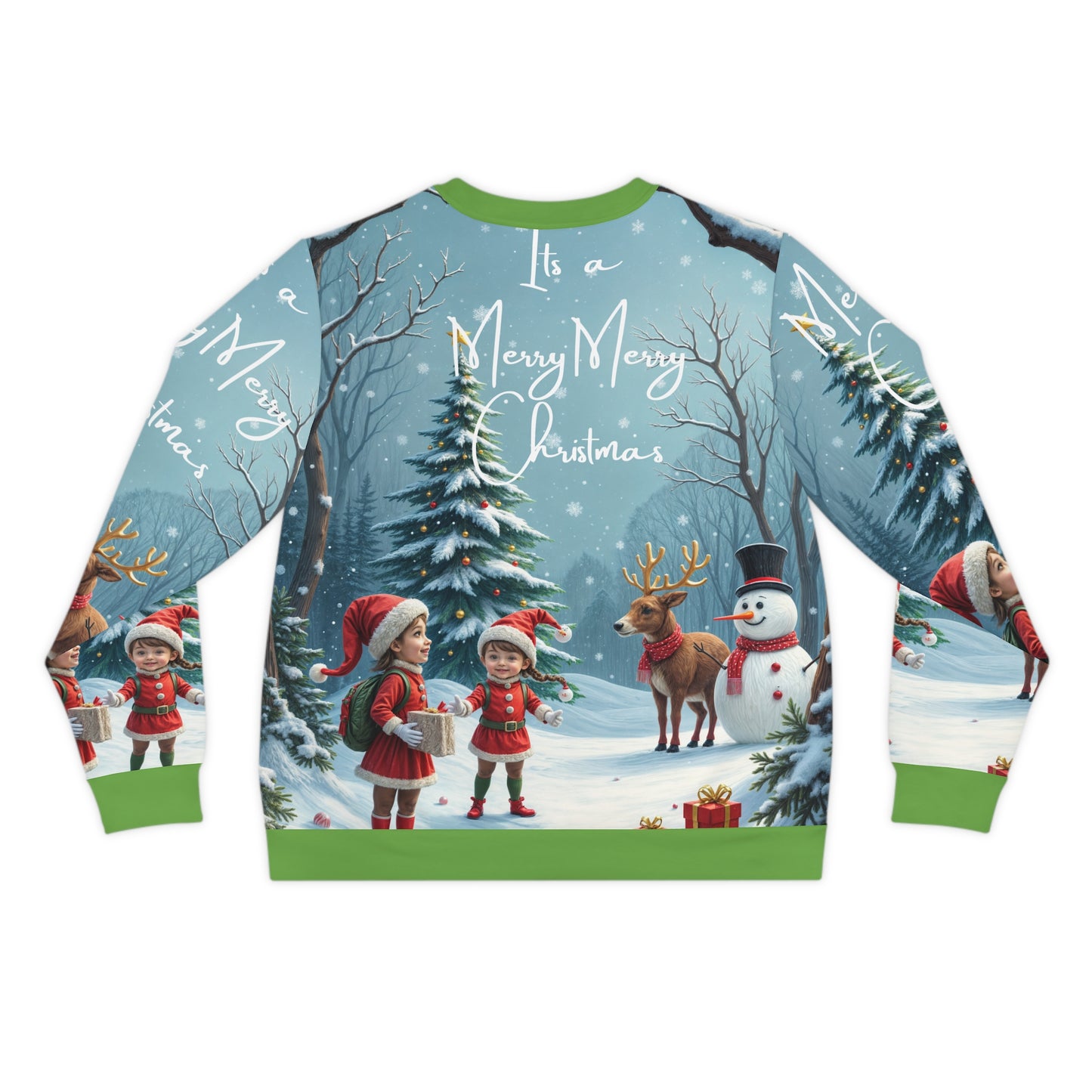 Its A Merry Merry Christmas Ugly Christmas Sweater 2024 Edition - Lightweight