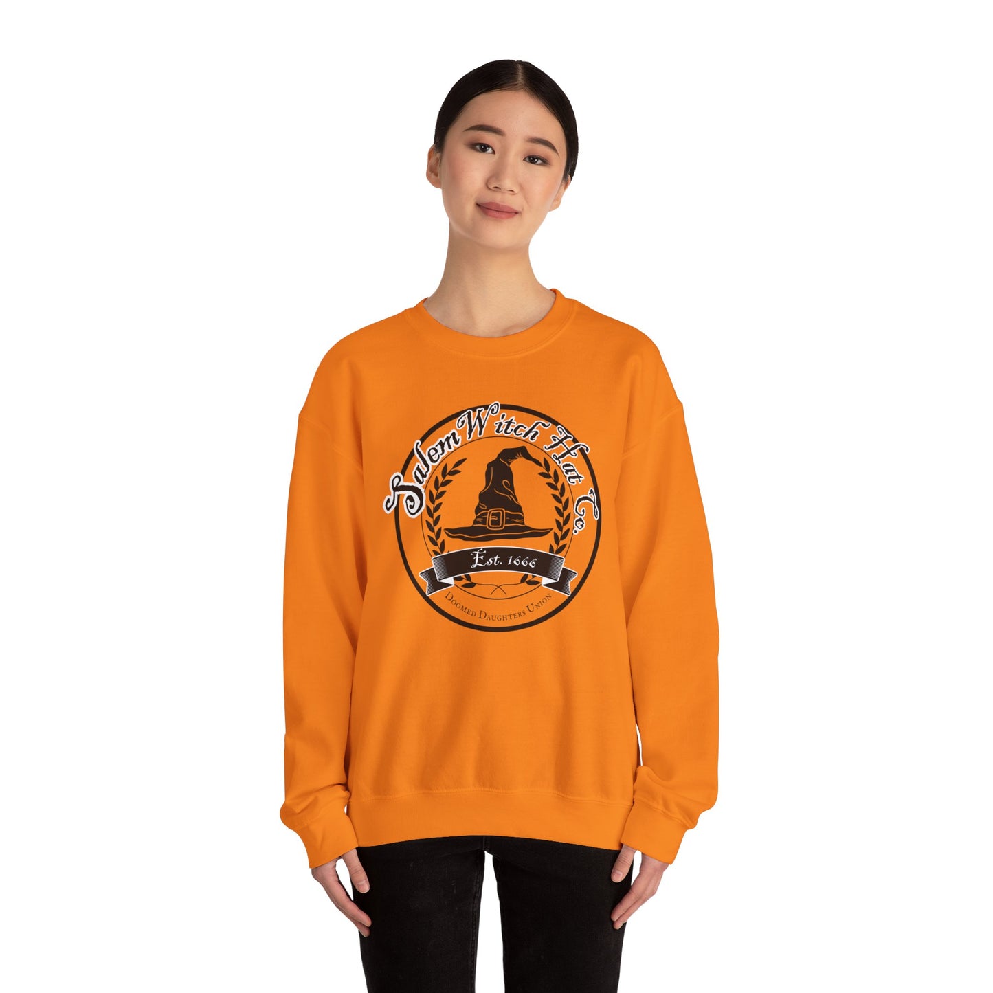 "Salem Witch Hat Co. Doomed Daughters Union" Sweatshirt