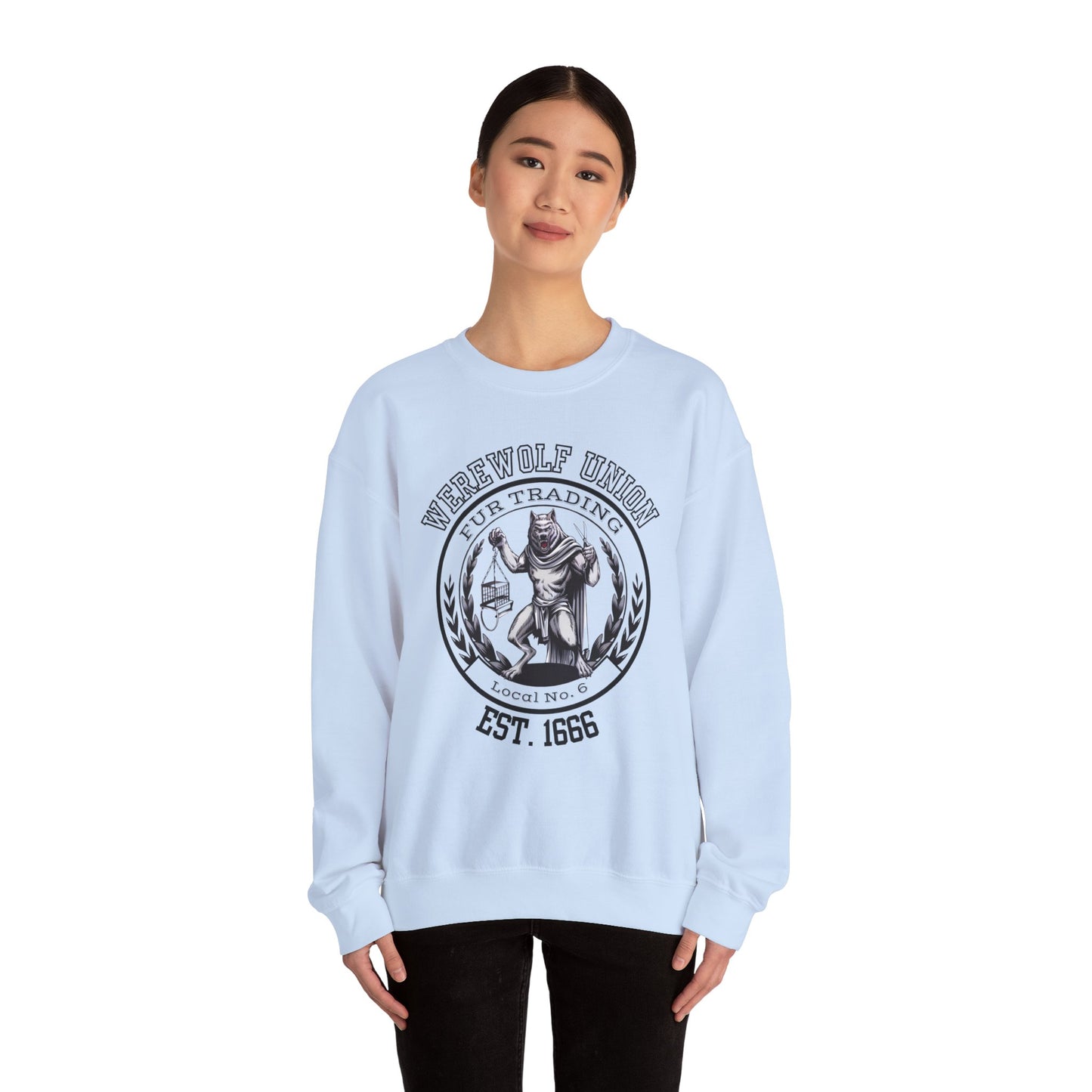 "Werewolf Union, Fur Trading" Sweatshirt