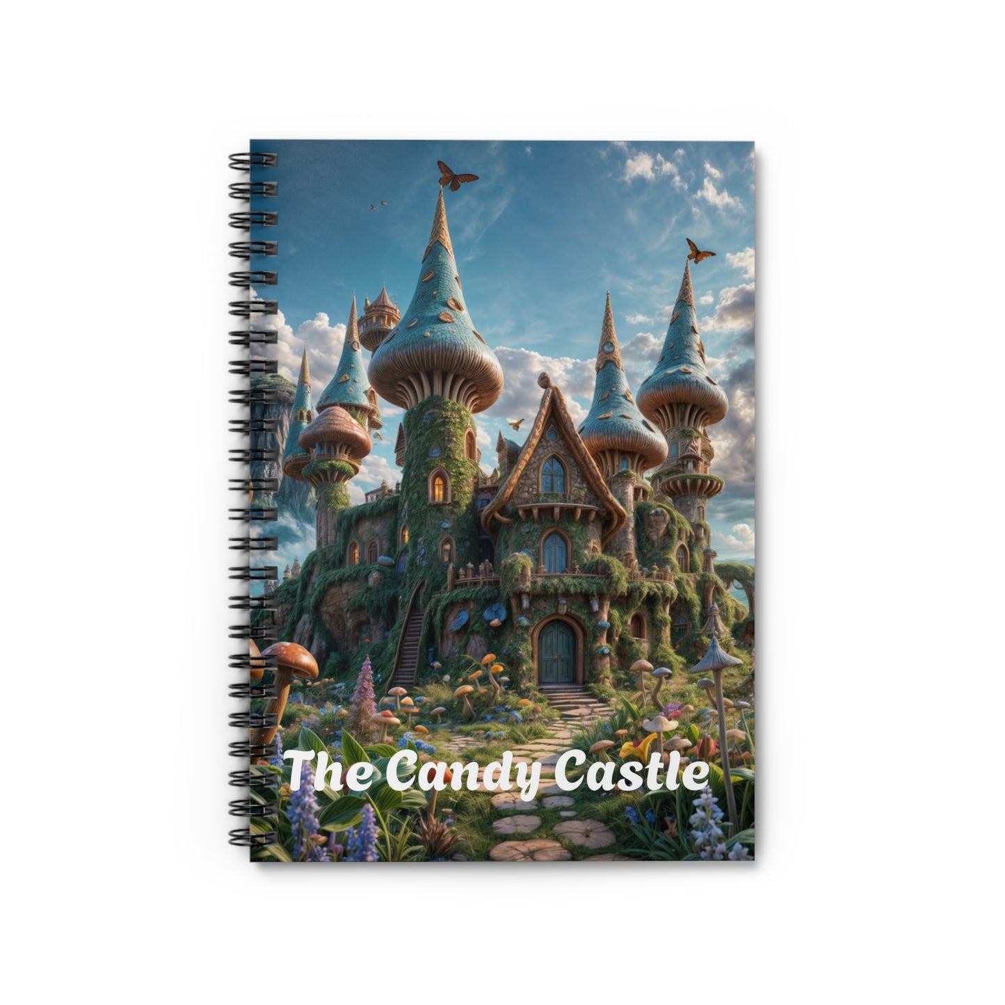 Candy Castle - Spiral Notebook