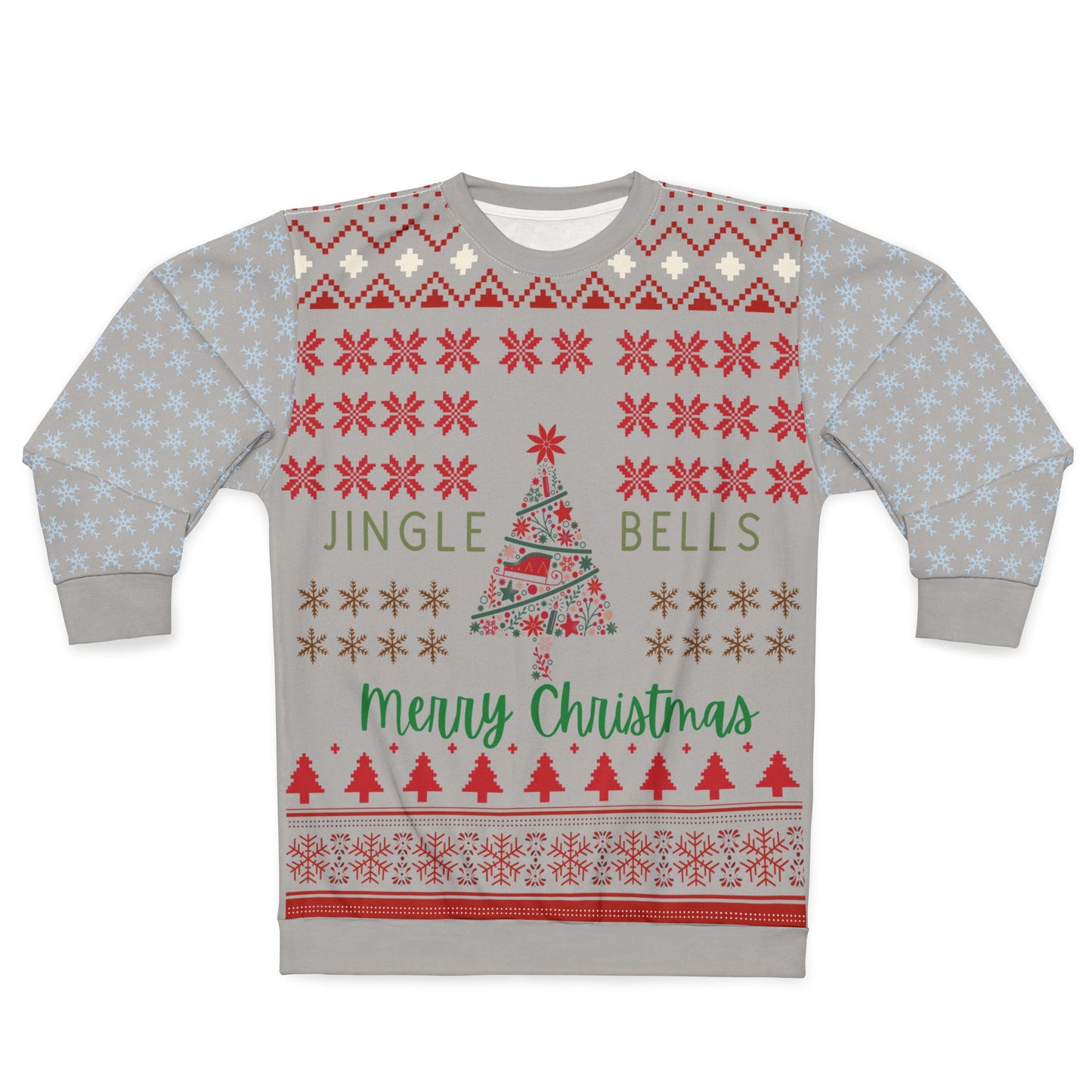 "Jungle Bells"  Ugly Christmas Unisex Sweater