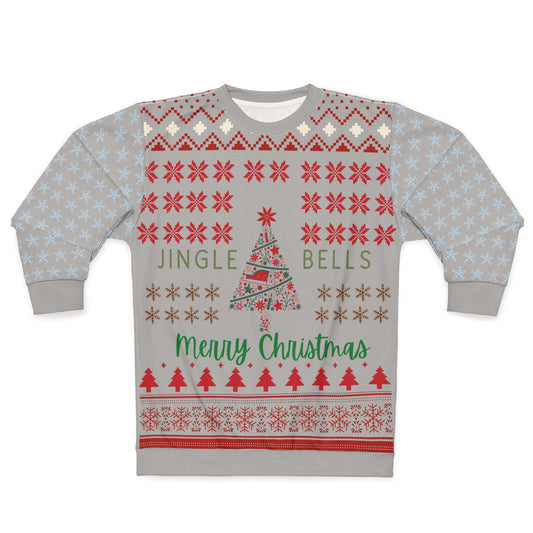 "Jungle Bells"  Ugly Christmas Unisex Sweater