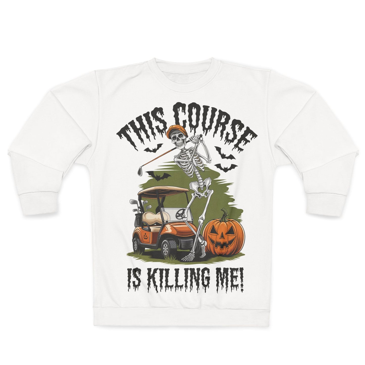 This Course Is Killing Me - Halloween Unisex Sweatshirt