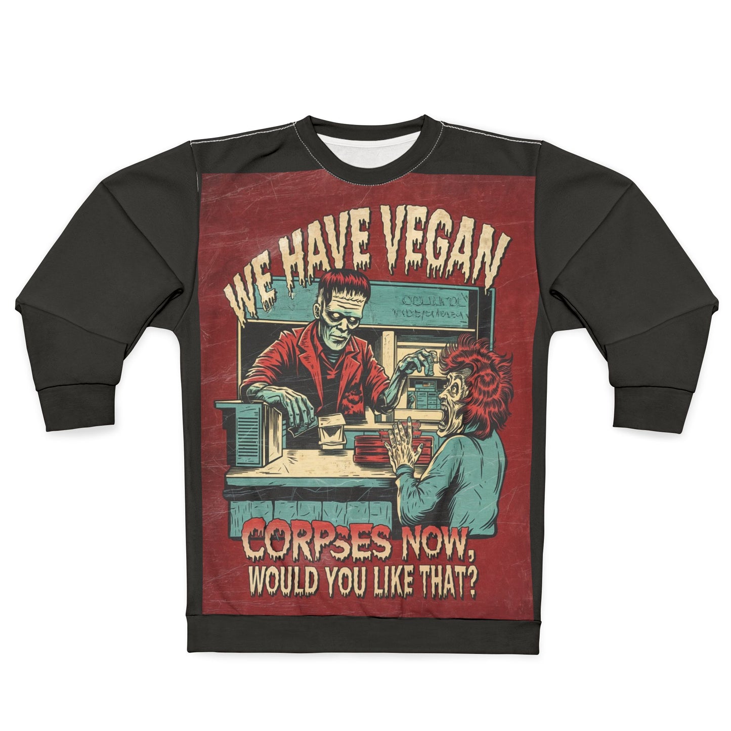 We Have Vegan - Halloween Unisex Sweatshirt