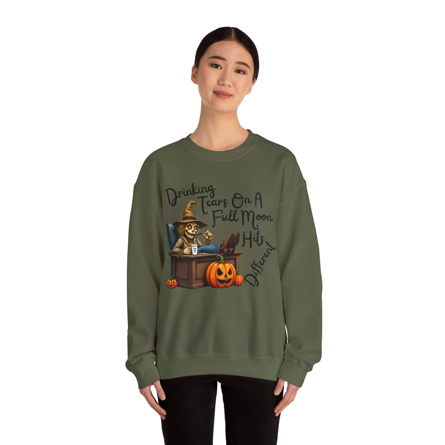 "Drinking Tears On A Full Moon" Sweatshirt