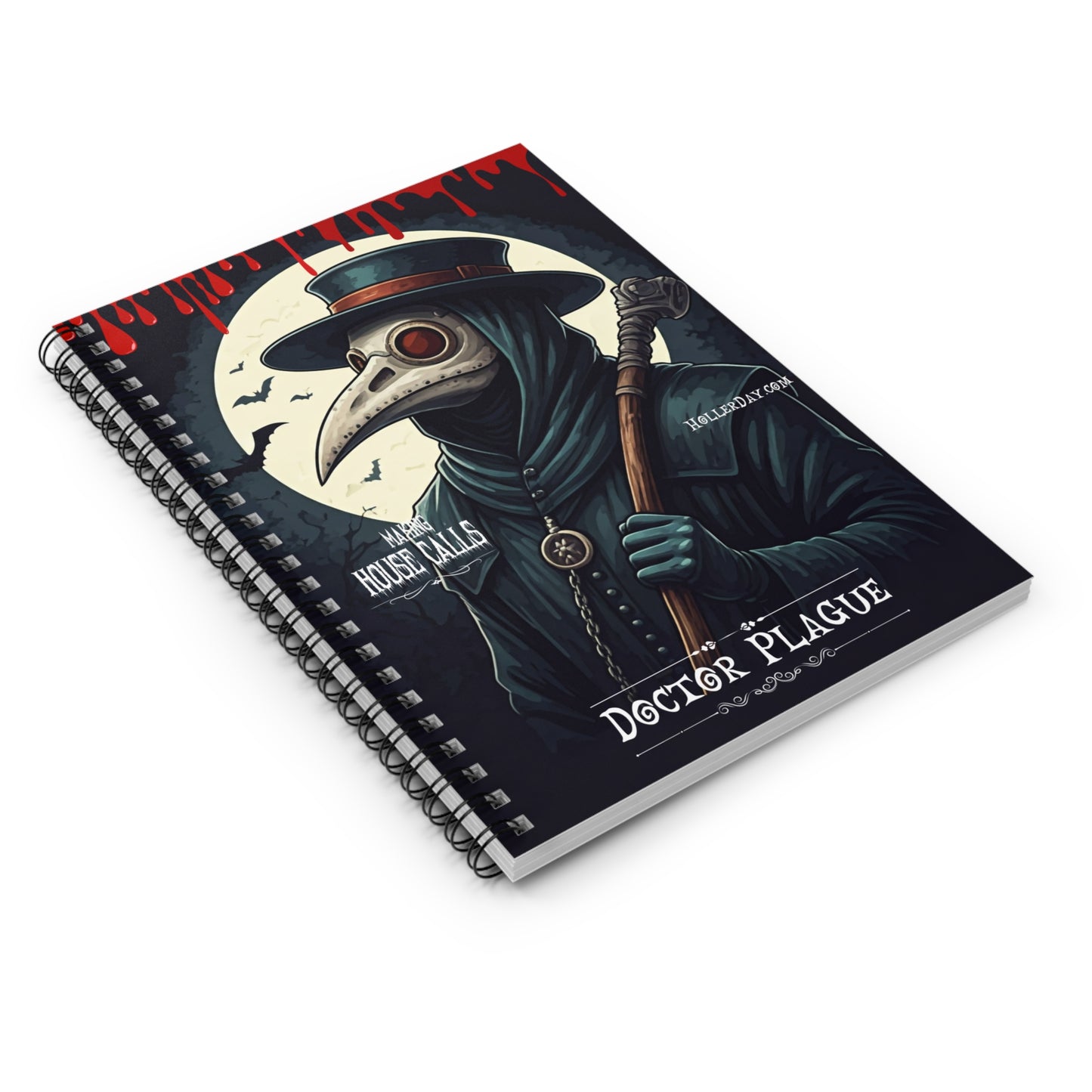 Doctor Plague Blood - Spiral Notebook