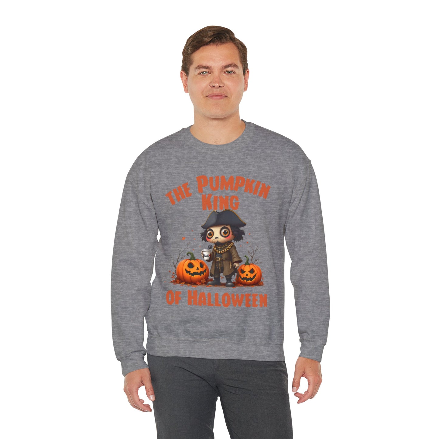 The Pumpkin King Of Halloween Sweatshirt