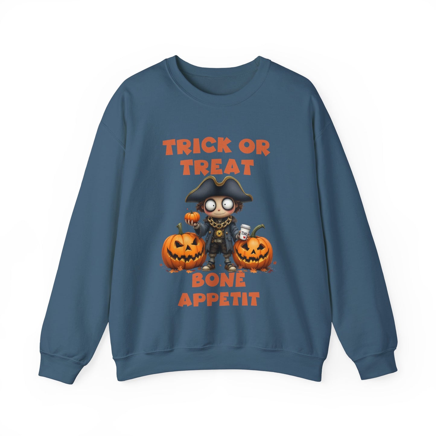 Trick Or Treat Bon Appetit Halloween Sweatshirt