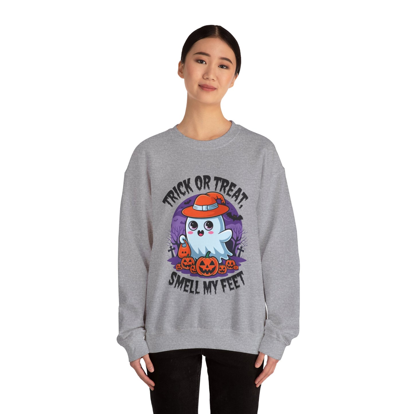 "Trick Or Trick Smell My Feet" Sweatshirt