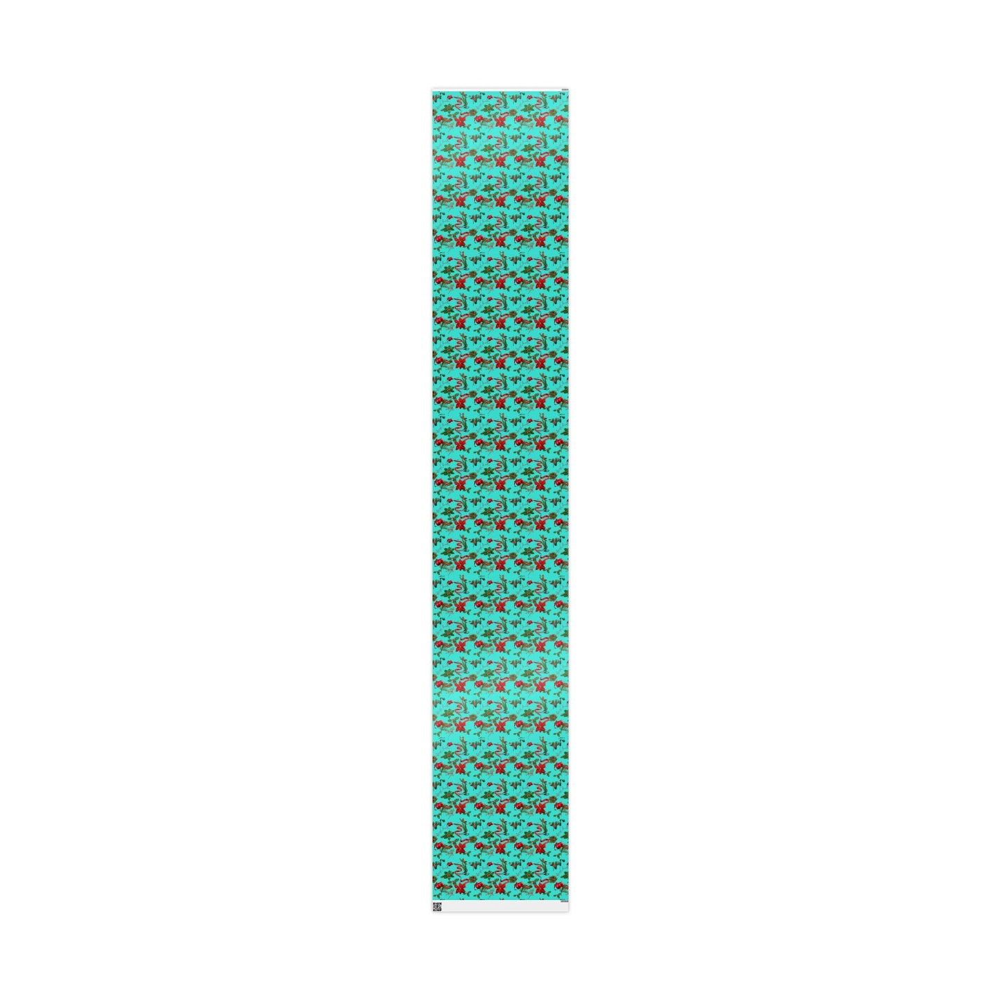 Merry Christmas Turquoise Wrapping Papers