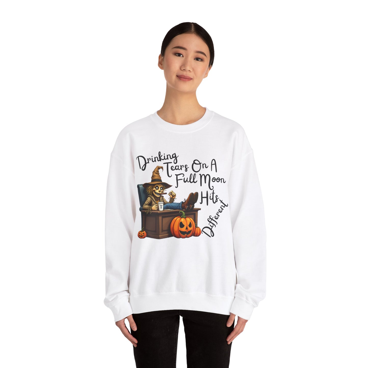 "Drinking Tears On A Full Moon" Sweatshirt