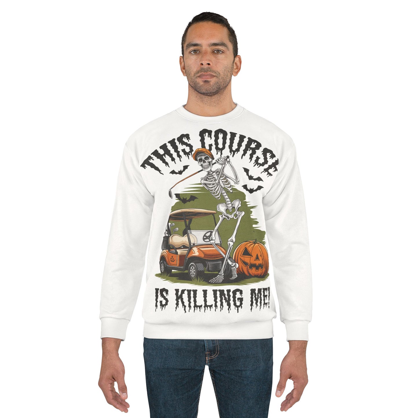 This Course Is Killing Me - Halloween Unisex Sweatshirt