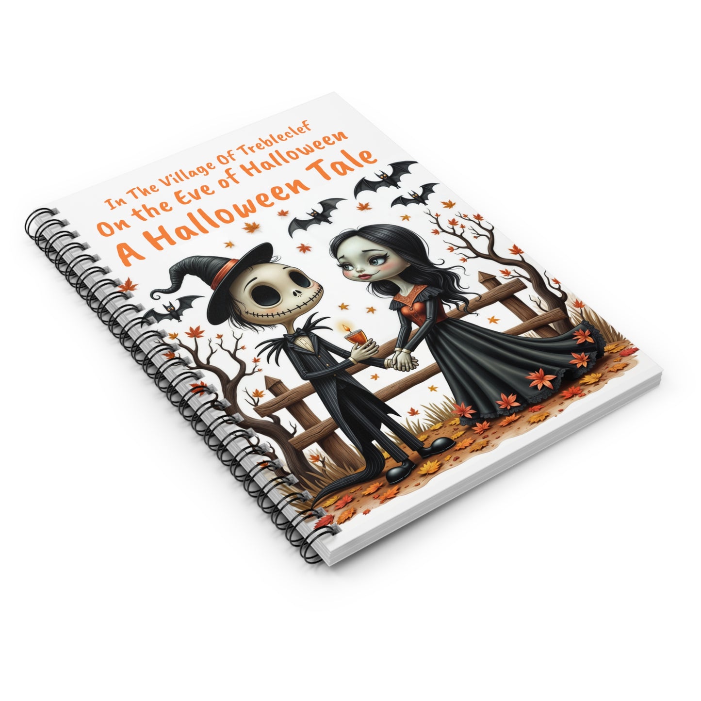 A Halloween Tale - Spiral Notebook