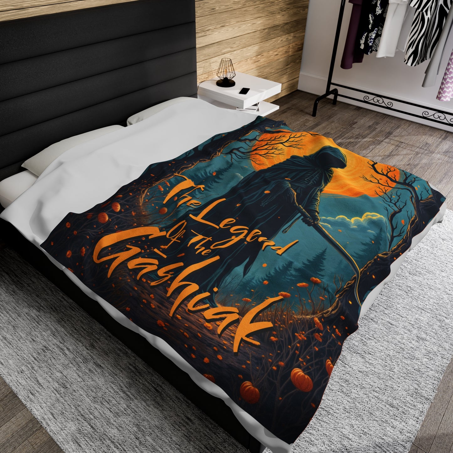 The Legend of the Gashiak - Velveteen Plush Blanket