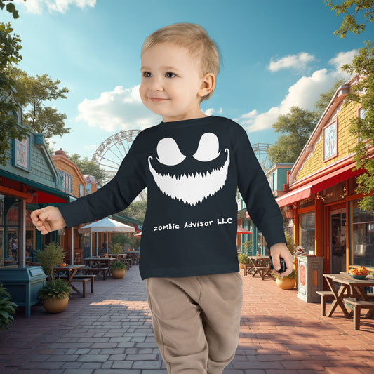 Zombie Advisors LLC Halloween Long Sleeve Shirt For Toddler's