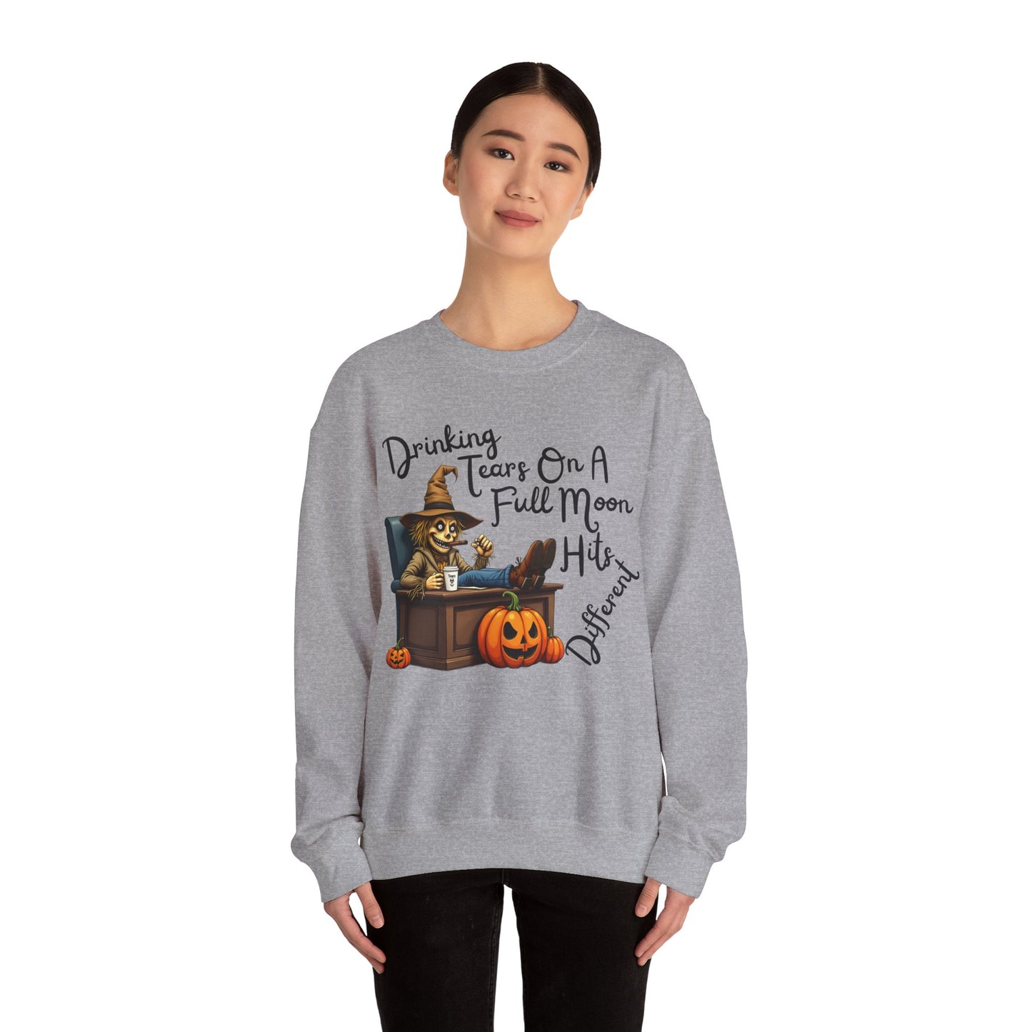 "Drinking Tears On A Full Moon" Sweatshirt