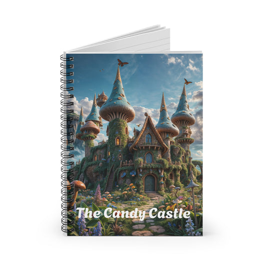 Candy Castle - Spiral Notebook