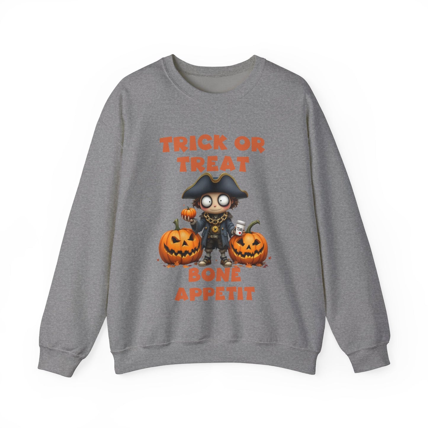 Trick Or Treat Bon Appetit Halloween Sweatshirt