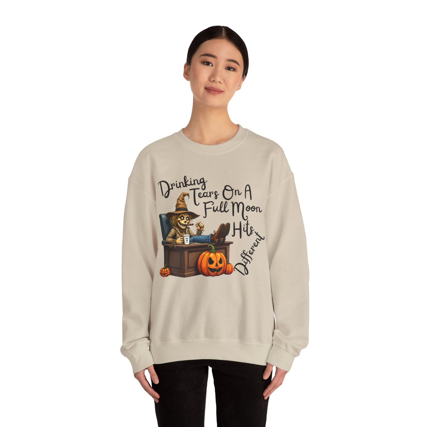 "Drinking Tears On A Full Moon" Sweatshirt