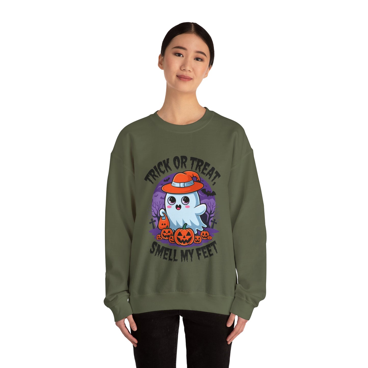 "Trick Or Trick Smell My Feet" Sweatshirt