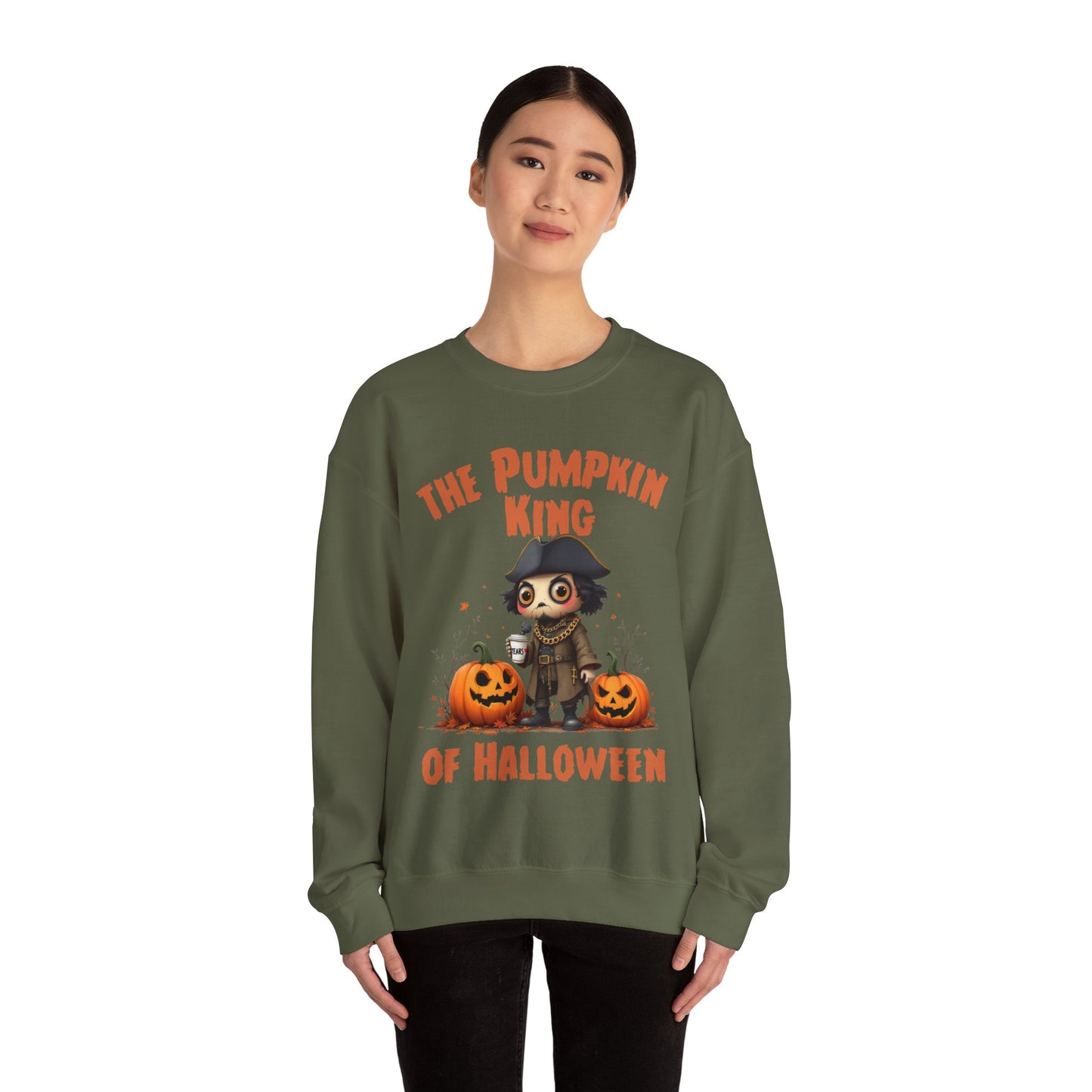 The Pumpkin King Of Halloween Sweatshirt