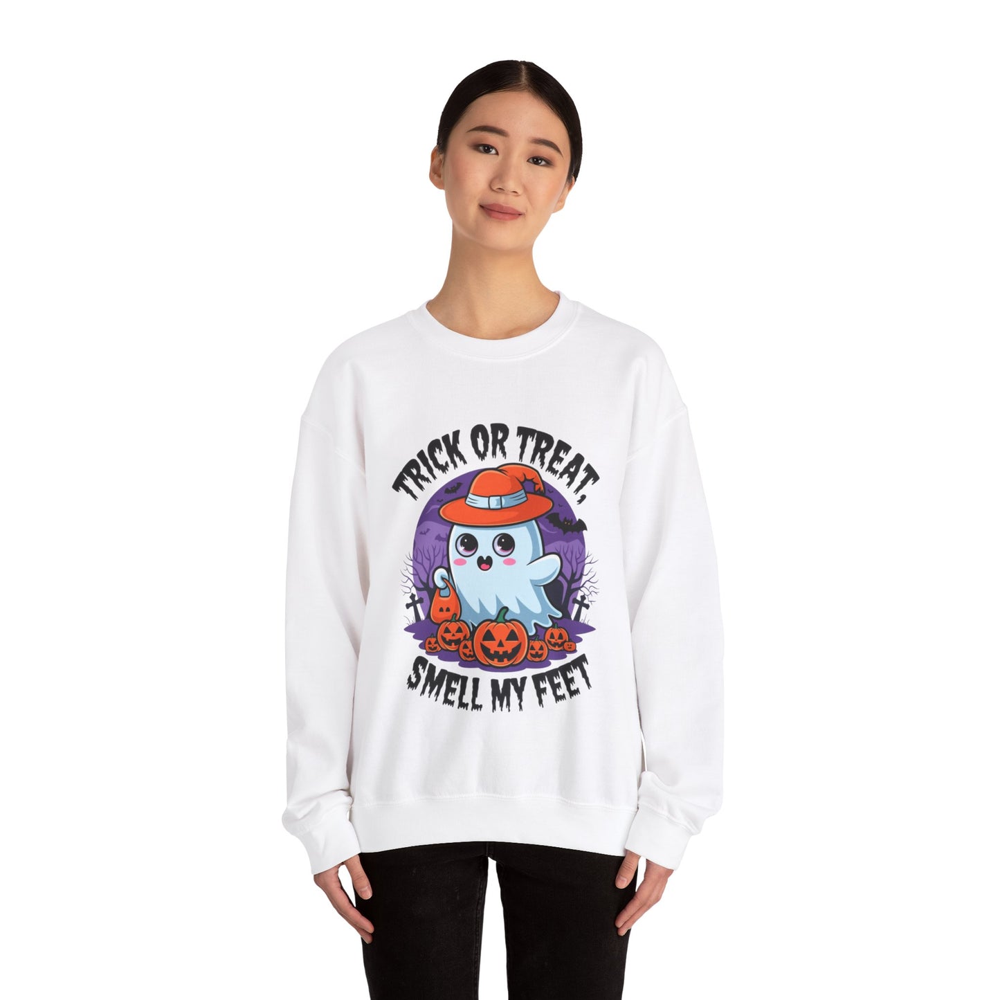 "Trick Or Trick Smell My Feet" Sweatshirt