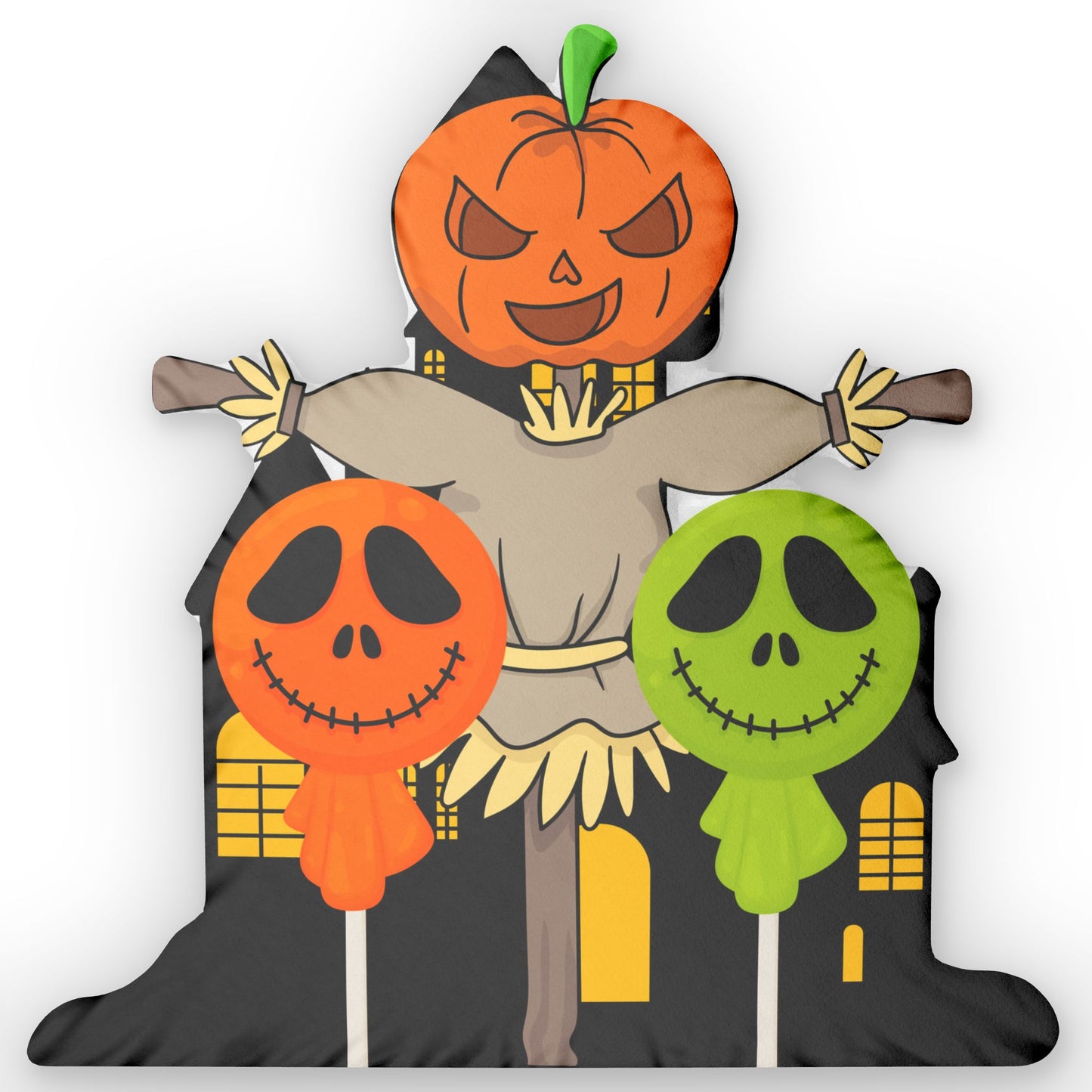 Scarecrow Pumpkin - Pillow