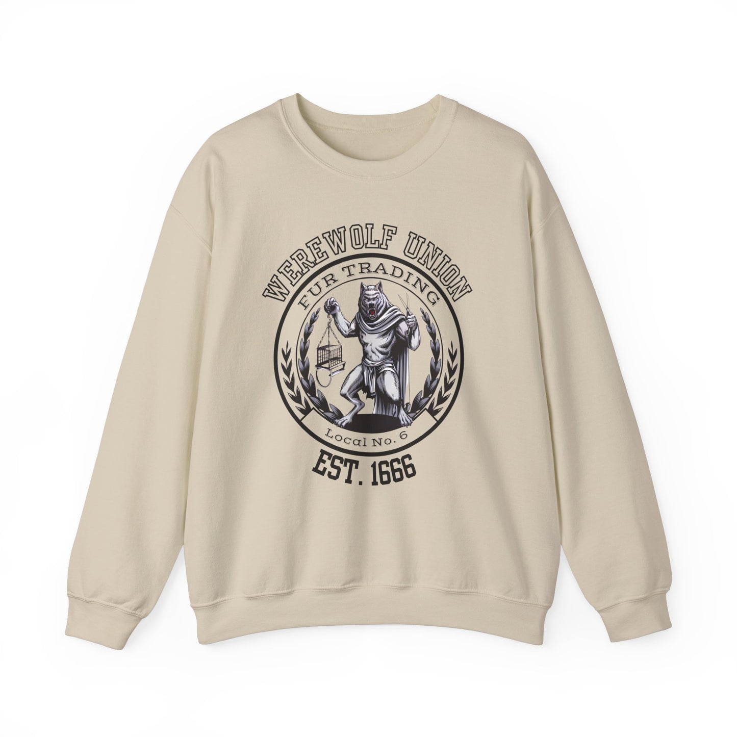 "Werewolf Union, Fur Trading" Sweatshirt