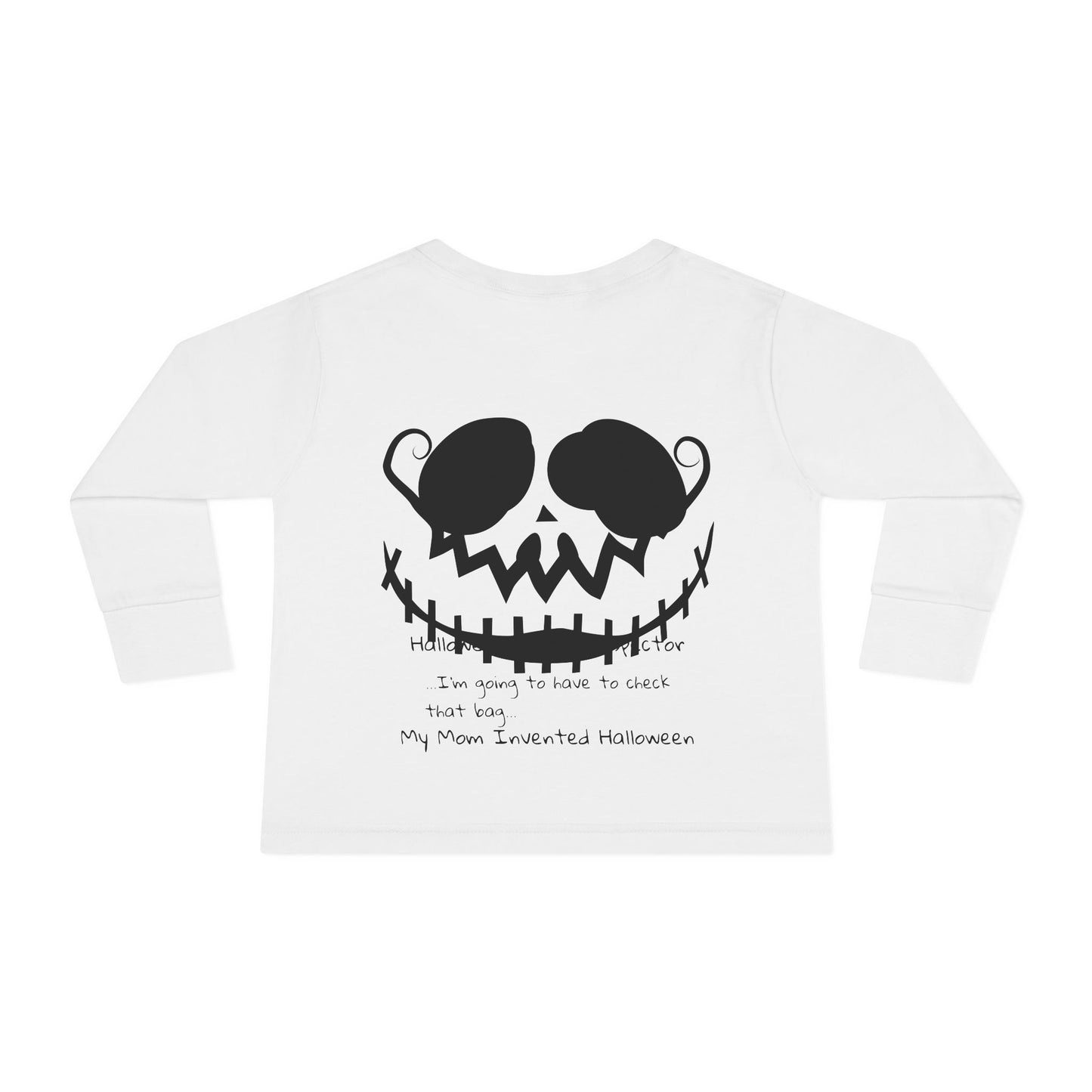 Zombie Advisors LLC Halloween Long Sleeve Shirt For Toddler's