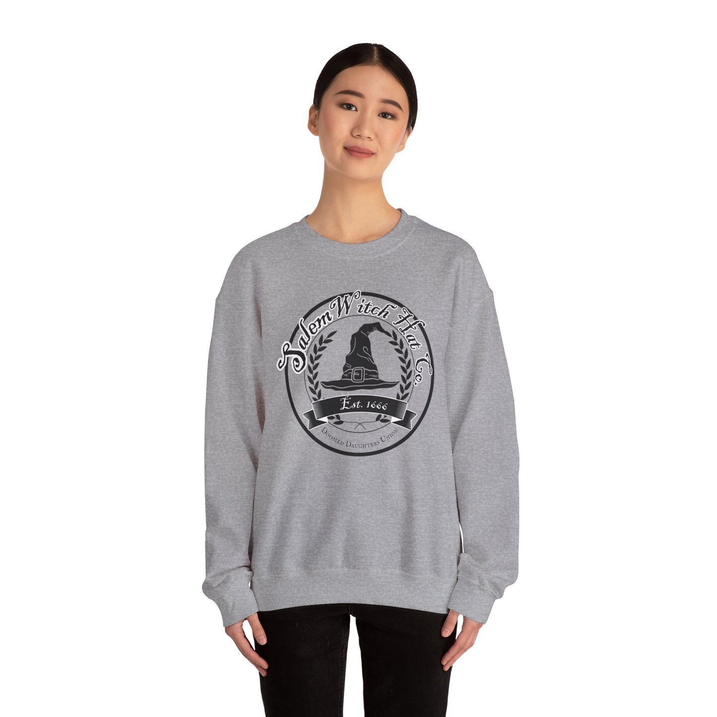 "Salem Witch Hat Co. Doomed Daughters Union" Sweatshirt