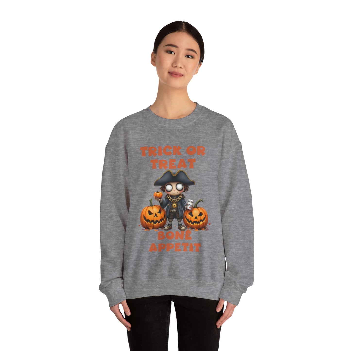 Trick Or Treat Bon Appetit Halloween Sweatshirt