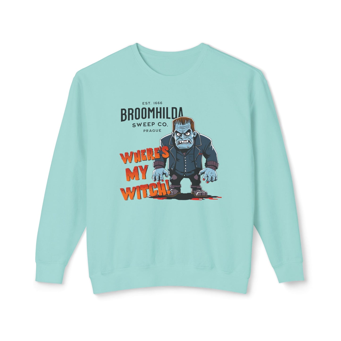 Frankenstein Unisex Sweatshirt 'Where's My Witch