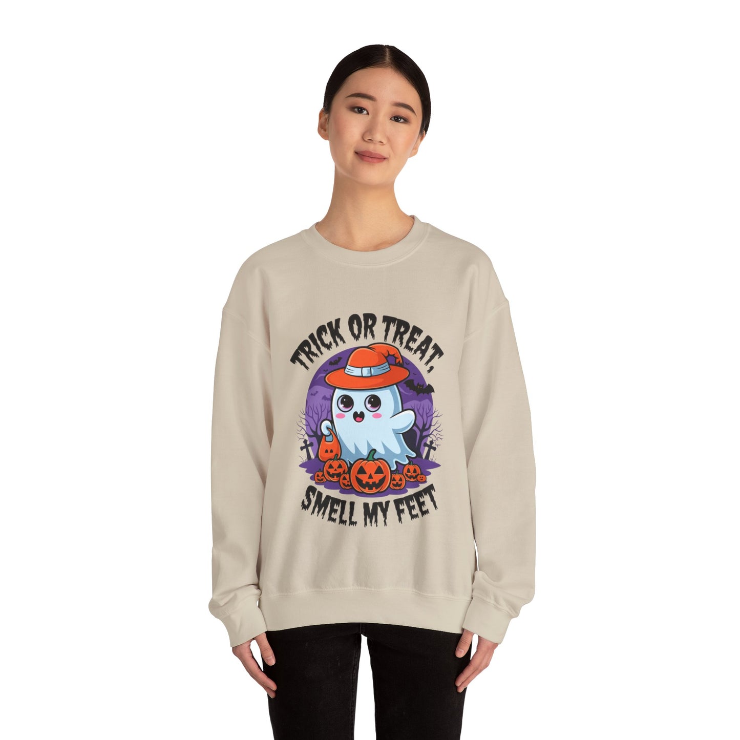 "Trick Or Trick Smell My Feet" Sweatshirt