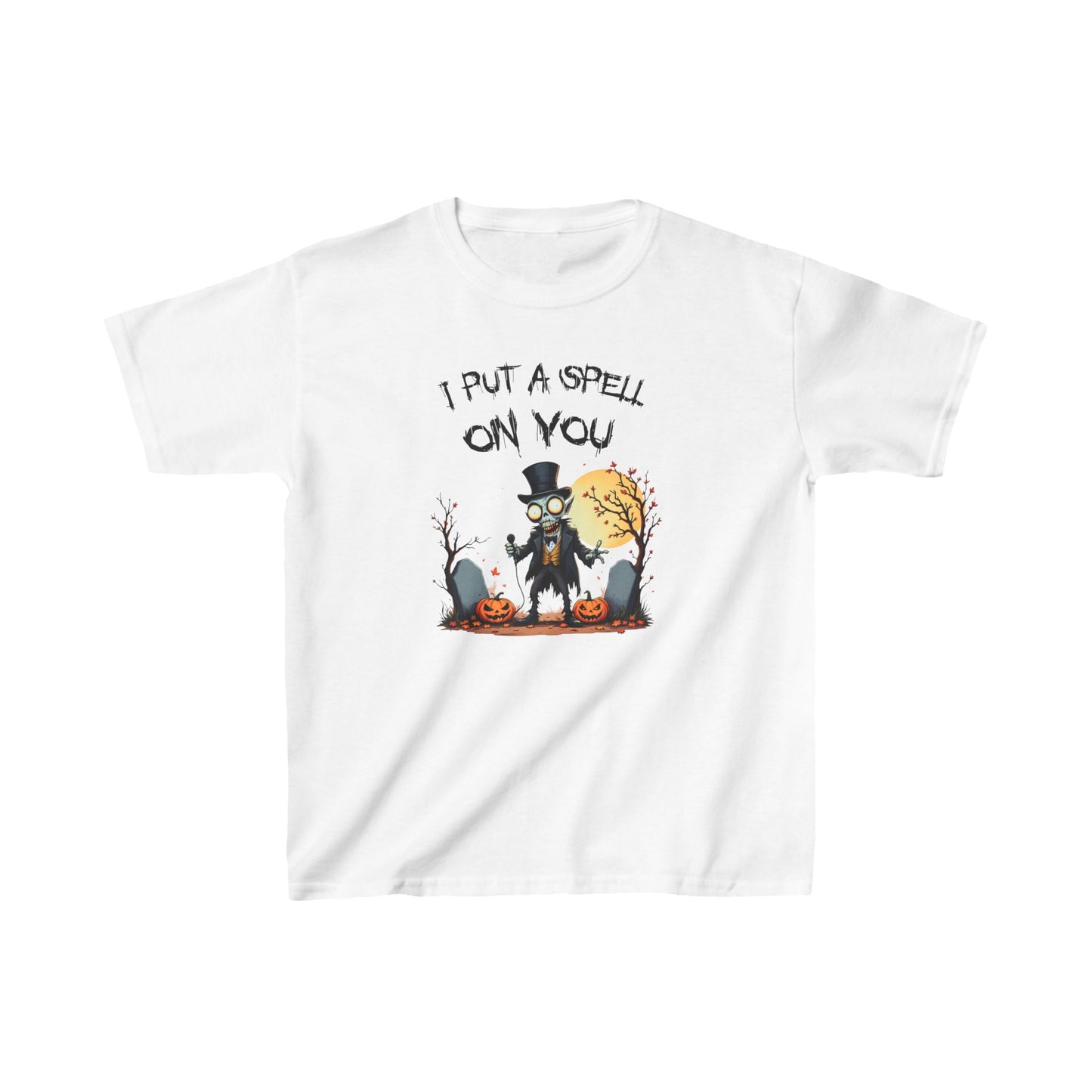 I Put A Spell On You Kids Halloween Heavy Cotton™ Tee