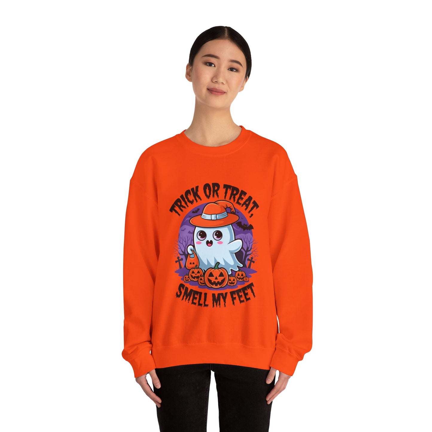 "Trick Or Trick Smell My Feet" Sweatshirt