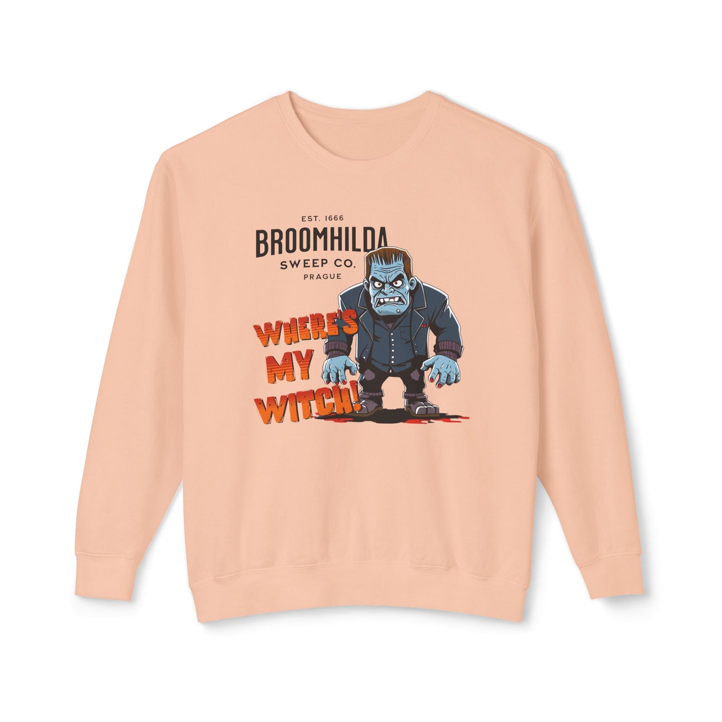 Frankenstein Unisex Sweatshirt 'Where's My Witch