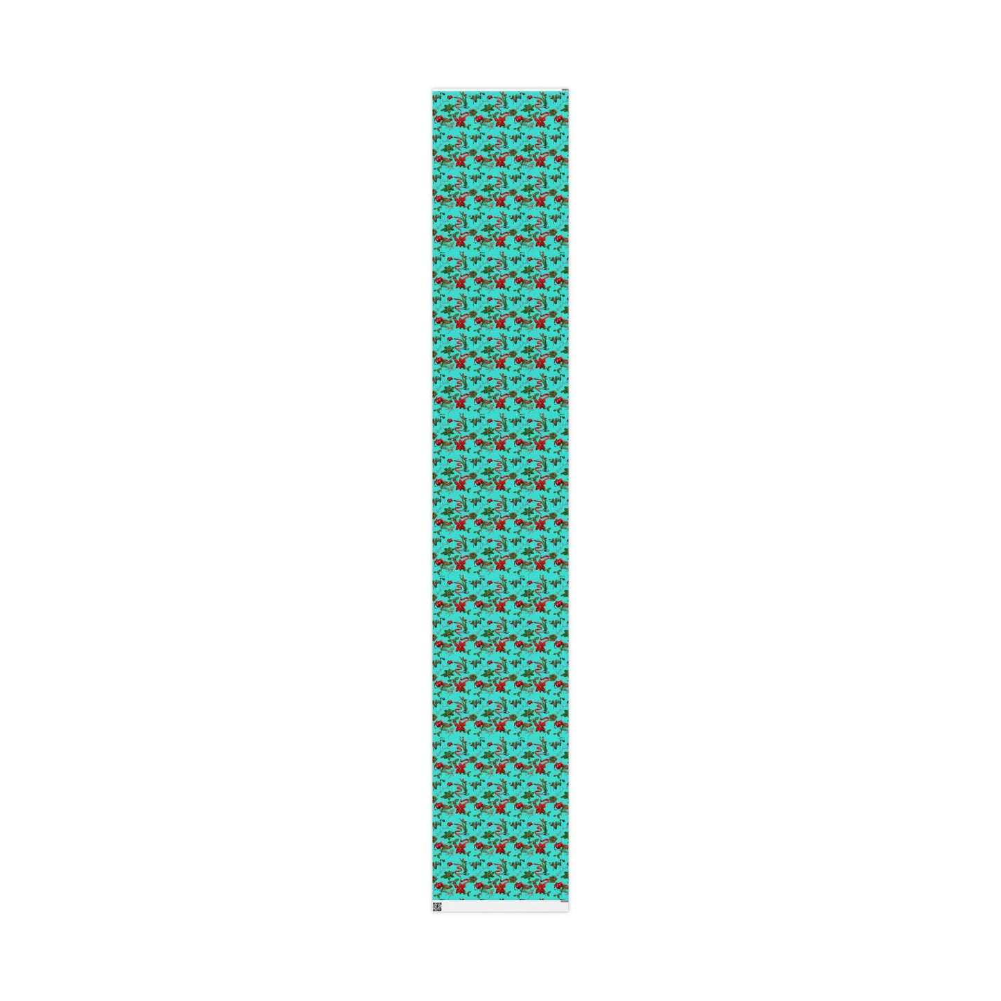 Merry Christmas Turquoise Wrapping Papers