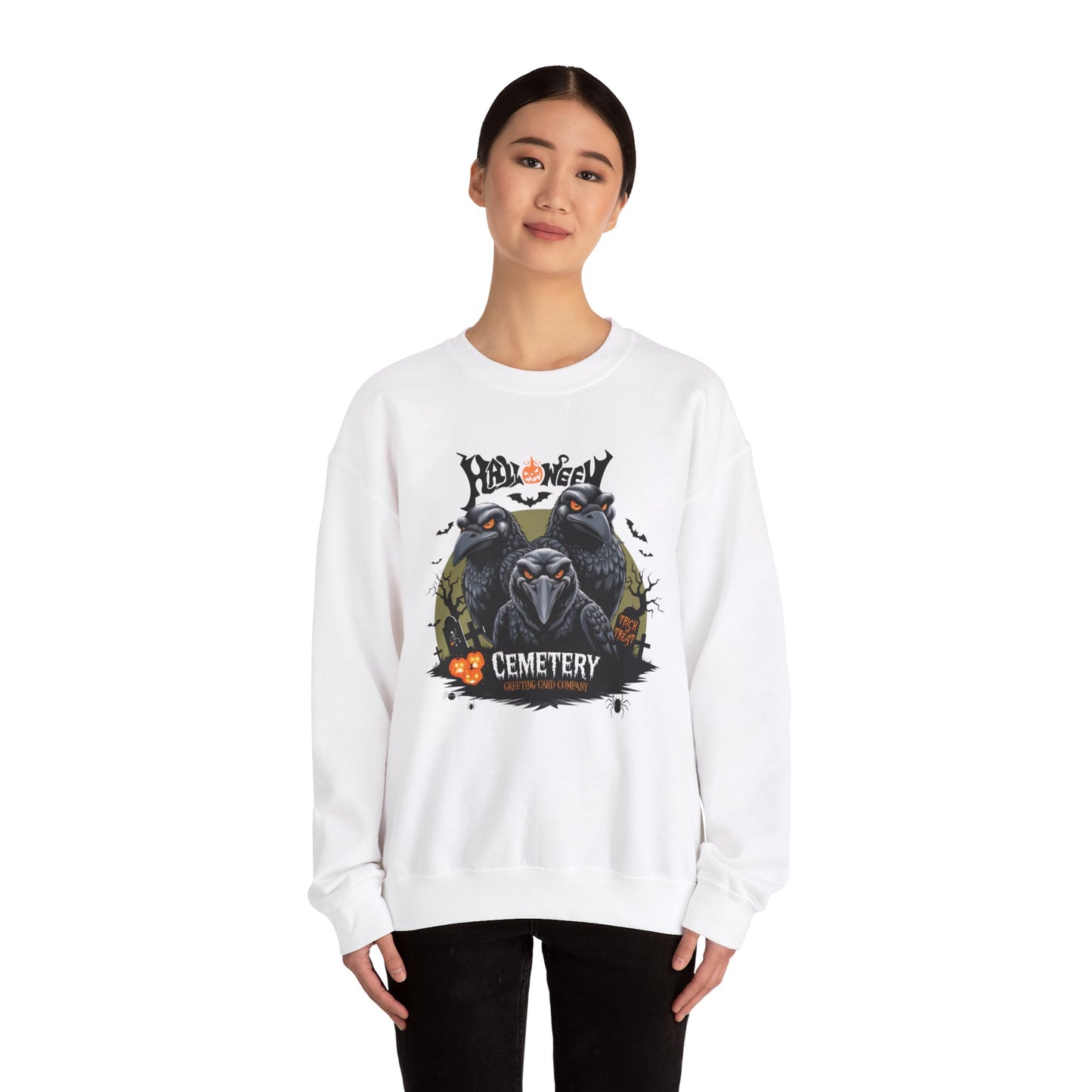 "Cemetery Greeting Card Company" Sweatshirt