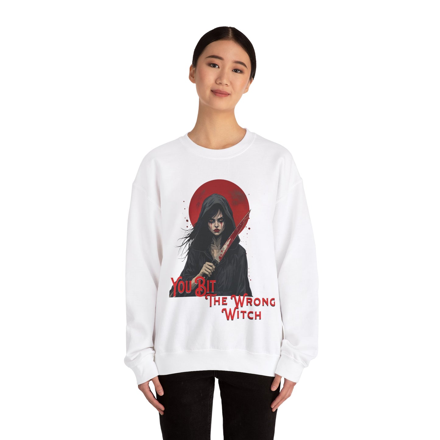 You Bit The Wrong Witch Sweatshirt