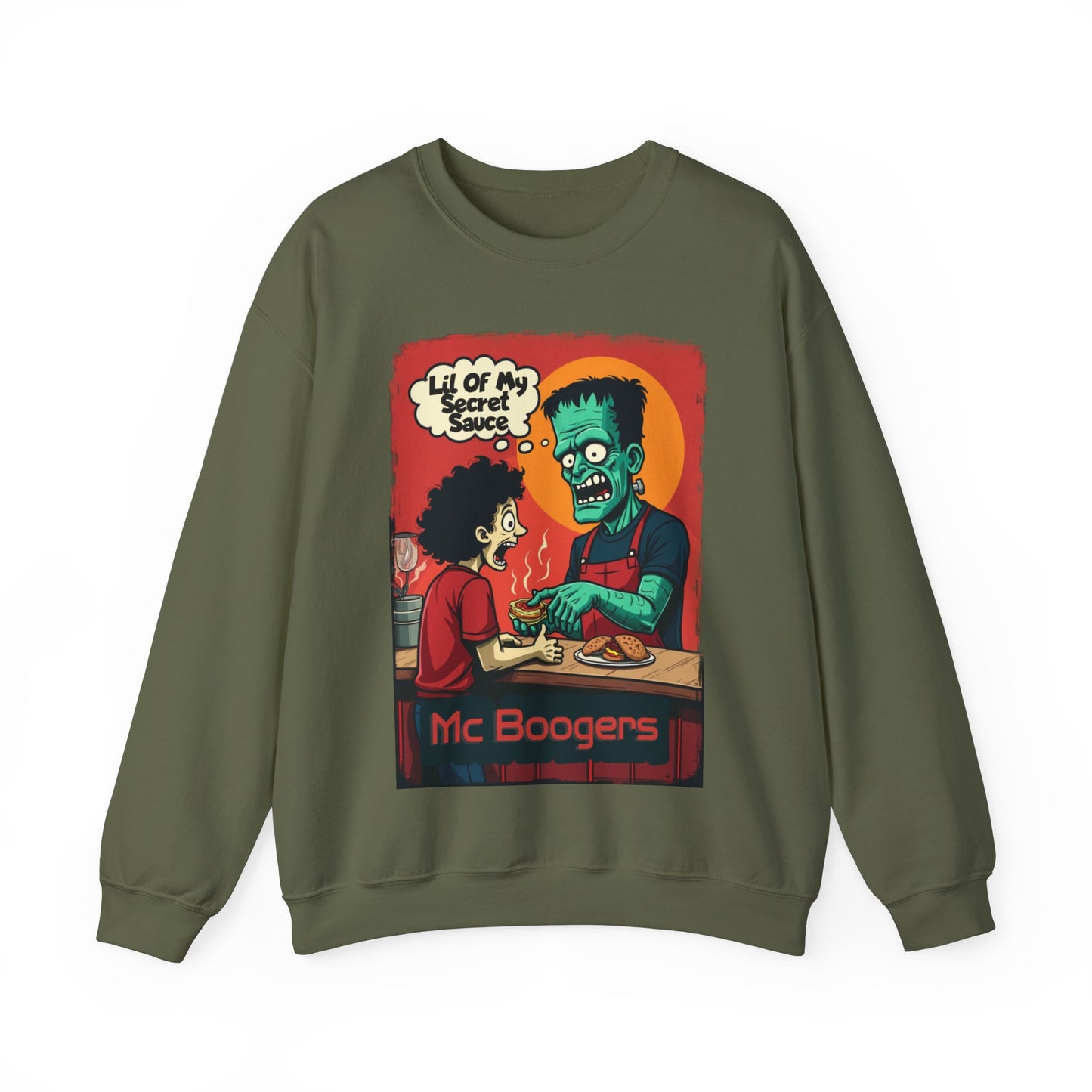 McBoogers Halloween Sweatshirt