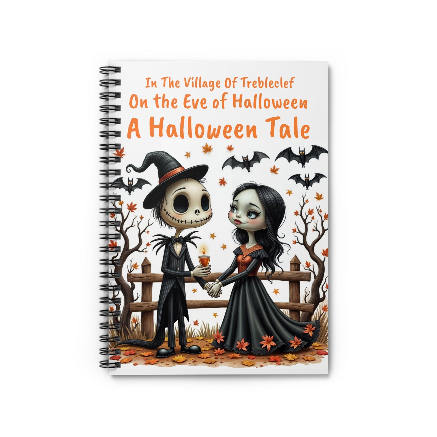 A Halloween Tale - Spiral Notebook