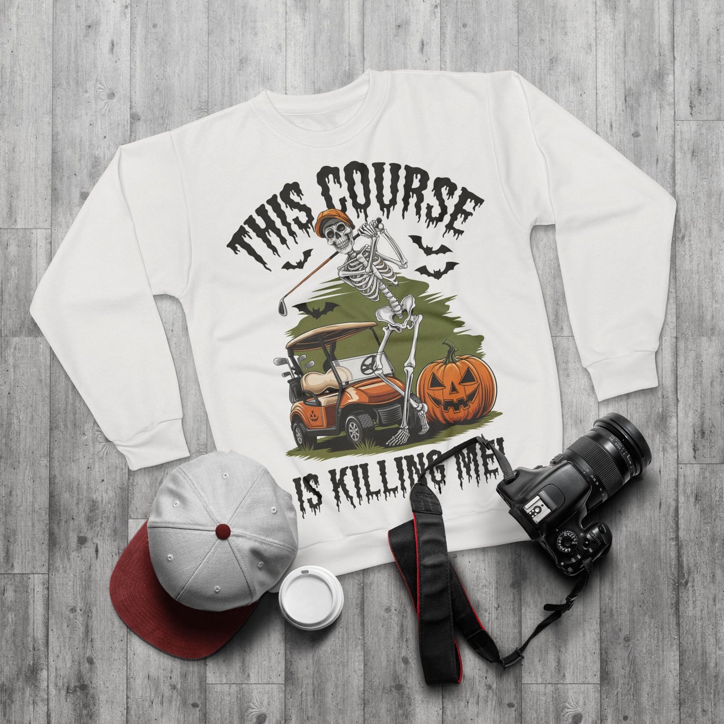 This Course Is Killing Me - Halloween Unisex Sweatshirt