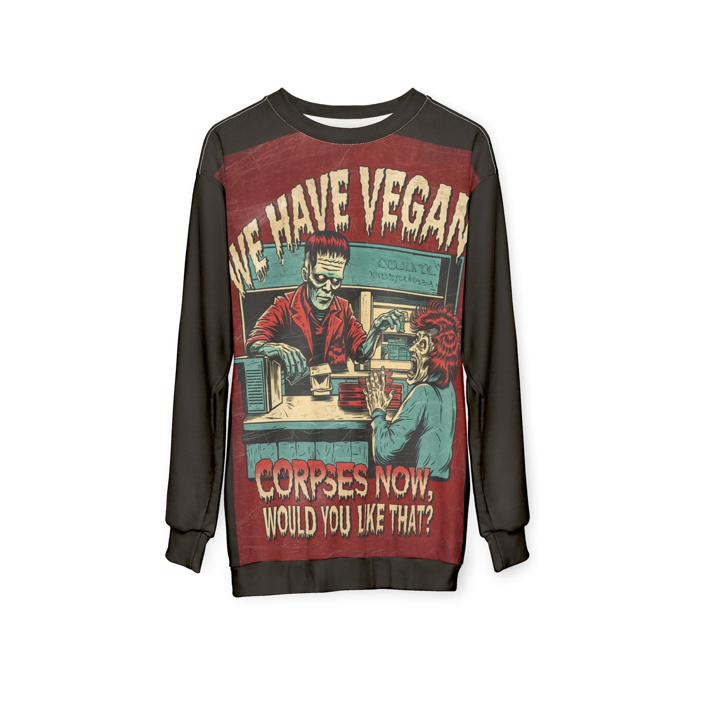 We Have Vegan - Halloween Unisex Sweatshirt